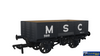 RAP-971019 Rapido UK MSC Dia-O18 5-Plank Open-Wagon (Unfitted) ’Manchester Ship Canal’ #5918 Black Era-3 OO-Scale