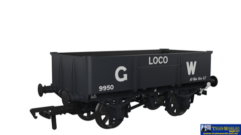 Rap-977004 Rapido Uk Gwr Dia-N19 Loco-Coal Wagon #9950 Grey With Small-Lettering Era- 3 Oo-Scale