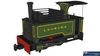 RAP-986002 Rapido UK Kerr Stuart Sirdar ‘Lenora’ – Lined Green OO9-Scale DCC Ready - Locomotive