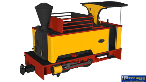 RAP-986508 Rapido UK Kerr Stuart Sirdar Plain Yellow OO9-Scale DCC Fitted non sound - Locomotive
