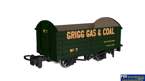 RAP-990006 Rapido UK Dropside Open – Grigg Gas & Coal No.7 OO9-Scale - Rolling Stock