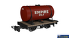 RAP-990104 Rapido UK Cylindrical Tank – Empire Oils No.3 009-Scale - Rolling Stock