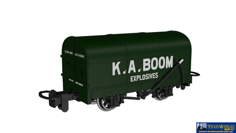 RAP-990207 Rapido UK Gunpowder Van – K. A. Boom Explosives 009-Scale - Rolling Stock