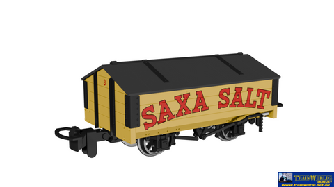 RAP-990405 Rapido UK Peaked Roof Van – Saxa Salt No.3 009-Scale - Rolling Stock