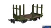 RAP-990704 Rapido UK Stake Wagon – Plain Green No.59 009-Scale - Rolling Stock