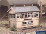 Rat-223 Ratio (Kit) Gwr Wooden Signal-Box (Includes Interior) Footprint: 60Mm X 25Mm N-Scale