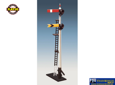 RAT 462 Ratio (Kit) GWR Home and Distant Signal OO Scale Structures