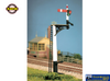 RAT 466 Ratio (Kit) GWR Square Post Signal OO Scale Structures