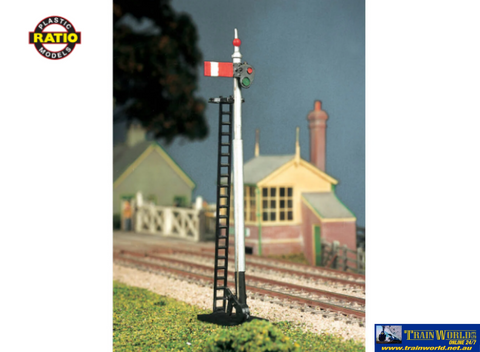 RAT 467 Ratio (Kit) GWR Round Post Signal OO Scale Structures