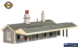 Rat-504 Ratio (Kit) Station-Building (Footprint: 210Mm X 135Mm) Oo-Scale Structures