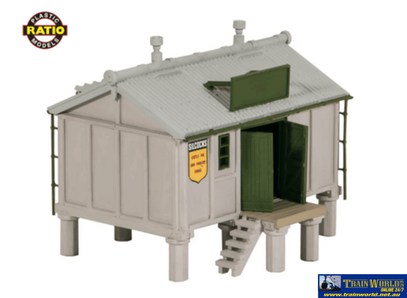 Rat-513 Ratio (Kit) Sr Provender (Goods)-Shed Footprint: 90Mm X 70Mm Oo-Scale Structures