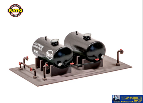 RAT 530 Ratio (Kit) Oil Tanks OO Scale Structures