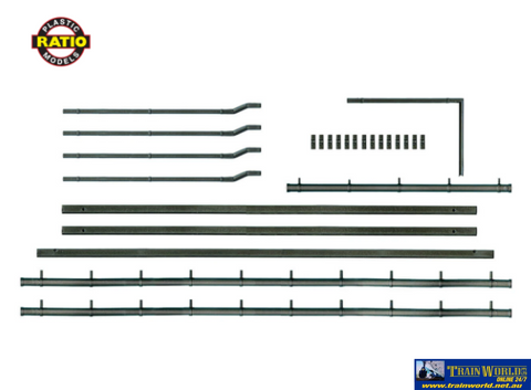 RAT-534 Ratio (Kit) Gutters/Downpipes OO-Scale Structures