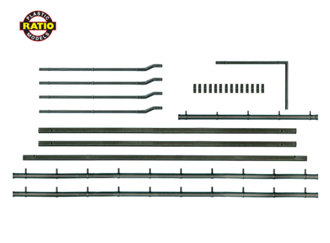 RAT-534 Ratio (Kit) Gutters/Downpipes OO-Scale