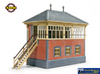 RAT-552 Ratio (Kit) GWR Brick Signal Box OO-Scale Structures