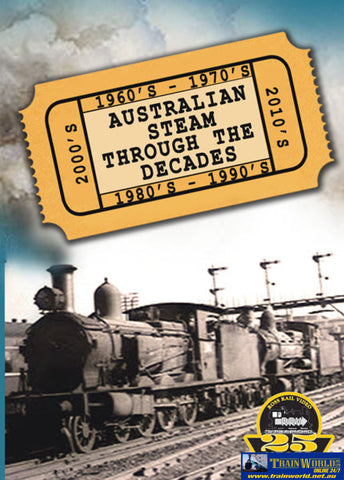 Rrv-Astd Ross Rail Video Productions Dvd Australian Steam Through The Decades Cdanddvd