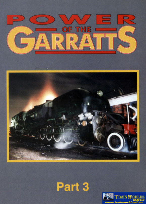 Rrv-Pog3 Ross Rail Video Productions Dvd Power Of The Garratts Part 3 Cdanddvd