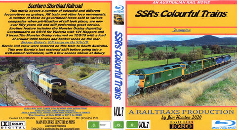 Rtx-Ssrctbr Railtrax Productions Blu-Ray Ssrs Colourful Trains Cdanddvd