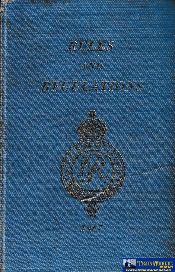 Rules and Regulations -Used- (UBTC-0896H) Reference