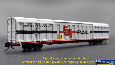 Sce-0132 Sixcoupled Engineering Kit Pbgy-Type Box-Van ’Sct Logistics’ *2 Wagons* N-Scale