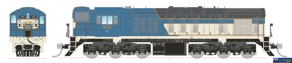 Sds-1460Ho306 Sds Models Qr 1460-Class #1470 With Dynamic-Brakes Early-Scheme Blue/Grey/White 1960S