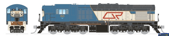 Sds-1460Ho318 Sds Models Qr 1502-Class #1513 Logo Late-Scheme Blue/Grey/White 1970S-90S Ho