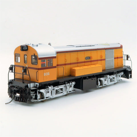 SDS-800305 SDS Models 800-Class #806 Traffic Yellow HO Scale DCC-Ready Locomotive