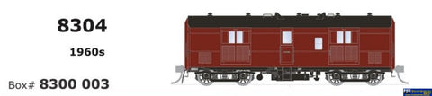 Sds - 8300003 Sds Models Sar 8300 Brake Van Ho Scale Rolling Stock