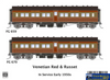 SDS-FG002 SDS Models FG 659 & FG 670 Venetian Red & Russet in service early 1950s HO Scale Rolling Stock