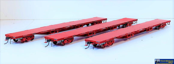 Sds-Fqx101 Sds Models Container Wagon Fqx Vr Pack-E(3) Lr Ho Scale Rolling Stock