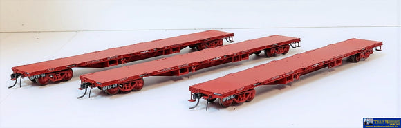 Sds-Fqx102 Sds Models Container Wagon Fqx Vr Pack-F(3) Lr Ho Scale Rolling Stock