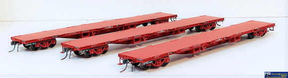 Sds-Fqx104 Sds Models Container Wagon Vqcx V/line Pack-E(3) Lr Ho Scale Rolling Stock