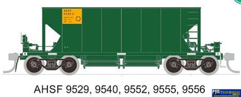 Sds-Hs015 Sds Models Ahsf-Type Stone Hopper G&W Green #Ashf-9529; 9540; 9552; 9555 & 9556 (5-Pack)