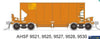 Sds-Hs017 Sds Models Ahsf-Type Stone Hopper G&W Orange #Ashf-9521; 9525; 9527; 9528 & 9530 (5-Pack)