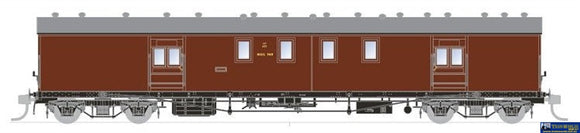 Sds-Kp001 Austrains-Neo Kp-Type Mail-Van #Kp-651 Indian-Red With Silver-Roof & Early-Friction Bogies