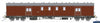 Sds-Kp003 Austrains-Neo Kp-Type Mail-Van #Kp-787 Indian-Red With Silver-Roof & Roller-Friction