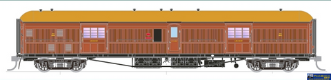 Sds-Mhx001 Sds Models Vho-Type Brake-Van #Vho1805 1920-30S Vanish Finish Ho Scale Rolling Stock