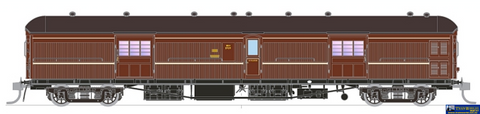 Sds-Mhx012 Sds Models Mho-Type Brake-Van #Mho1920 1950-60S Indian-Red Ho Scale Rolling Stock