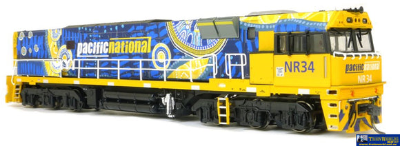 Sds-Nr0561 Sds Models Nr-Class #Nr34 Pacific National Rap Ho Scale Dcc/Sound Locomotive
