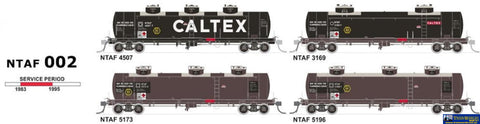 SDS-NTAF002 SDS Models NSWSRA NTAF Rail Tank Wagons (4) HO scale Rolling Stock