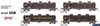SDS-NTAF008 SDS Models NSWSRA NTAF Rail Tank Wagons (4) HO scale Rolling Stock