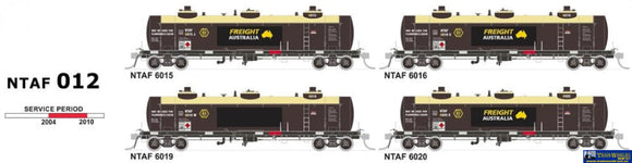 SDS-NTAF012 SDS Models NSWSRA NTAF Rail Tank Wagons (4) HO scale Rolling Stock