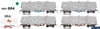 SDS-PRY004 SDS Models Cement Wagons SRA mid 80’s to mid 90’s (4) HO scale Rolling Stock