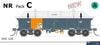 Sds-Soc120 Sds Models Sar So / Soc Concentrate Wagon Roqf Nrc Grey Pack C With Covers (5) Ho Scale