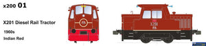 Sds-X20001 Sds Models X200 (Static Model) #201 Diesel Rail Tractor 1960S Indian Red Ho-Scale