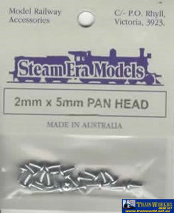 Sem-M02 Steam Era Models Screws 2Mm X 5Mm Pan-Head (20-Pack) Part