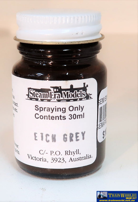 Sem-P02 Steam Era Models Enamel (Oil) Paint Gloss Etch Grey 30Ml Glueandpaint