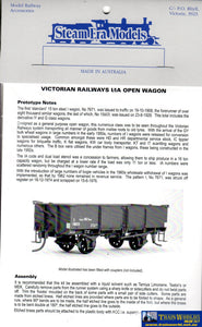 Sem-R02 Steam Era Models *Kit* Vr I/Ia-Type Open-Wagon Ho Scale Rolling Stock