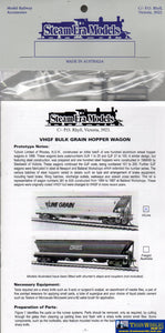 Sem-R19 Steam Era Models Kit Vhgf-Type Grain Hopper V/line Ho Scale Rolling Stock