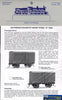 Sem-R30T Steam Era Models Kit Vr U-Type Short-Steel Louvre-Van With Trap-Door At One-End Ho Scale